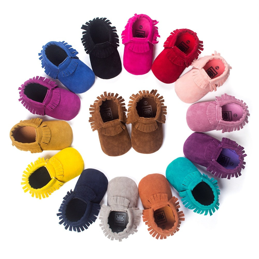 Free baby clearance moccasins