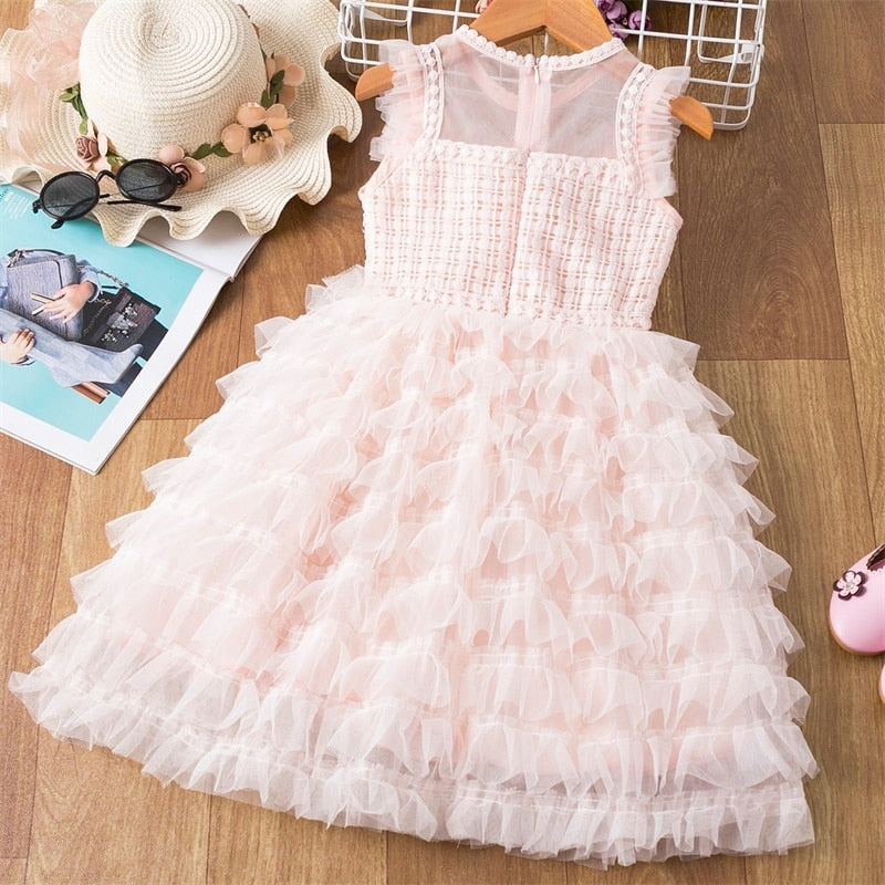 Sasha Layered Mesh Dress