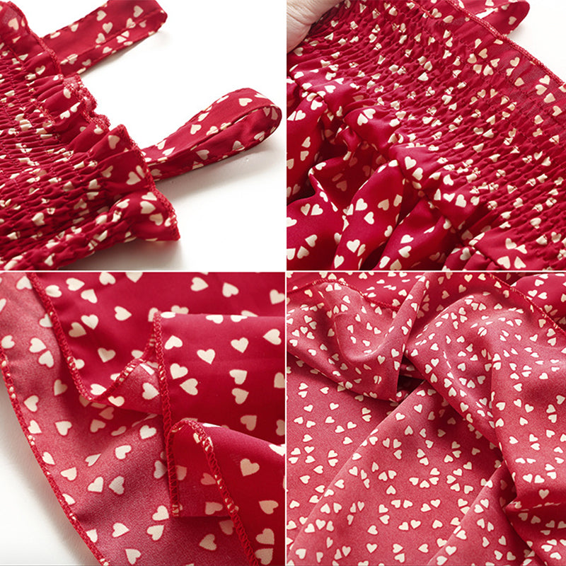 Chantal Heart Print Dress