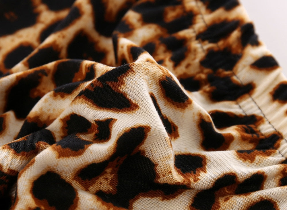 Kourtney Top & Leopard Pant Set - Abby Apples Boutique