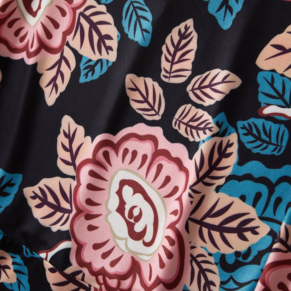 Mom & Me Vintage Floral Mini Dress - Abby Apples Boutique