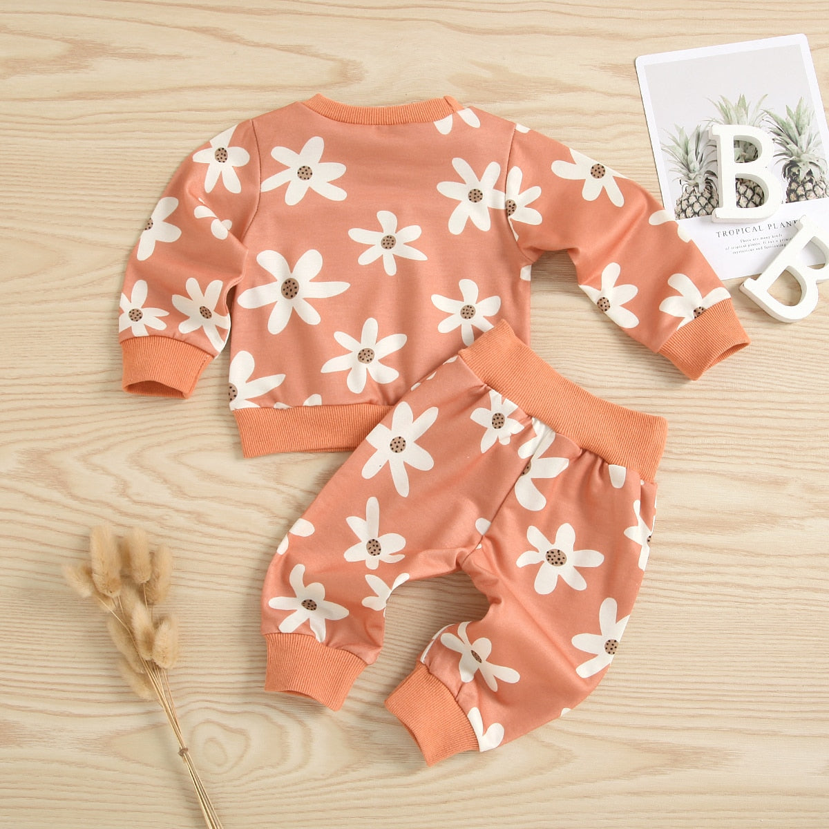 Daisy Sweatshirt Set