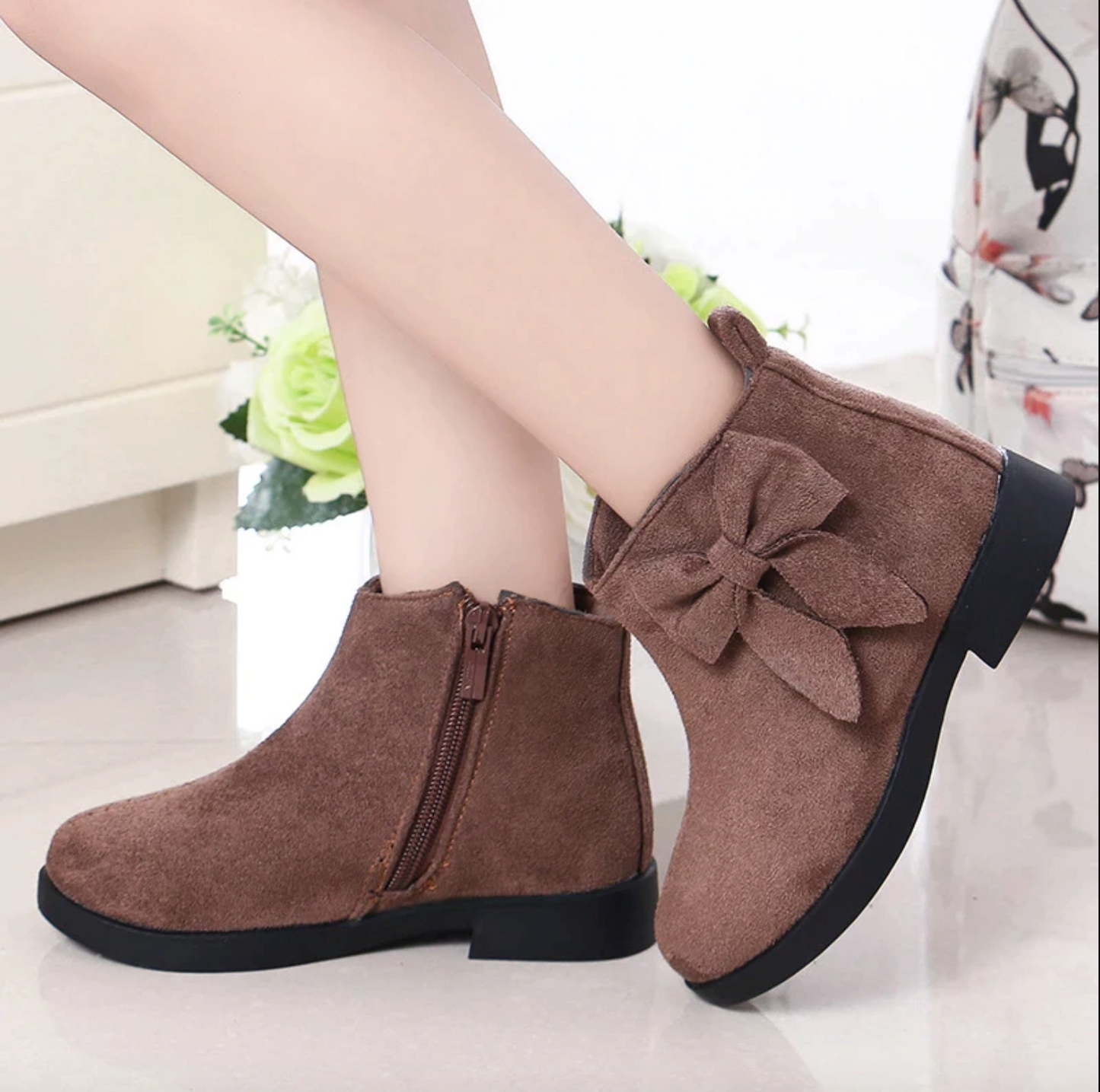 Bow Ankle Boots