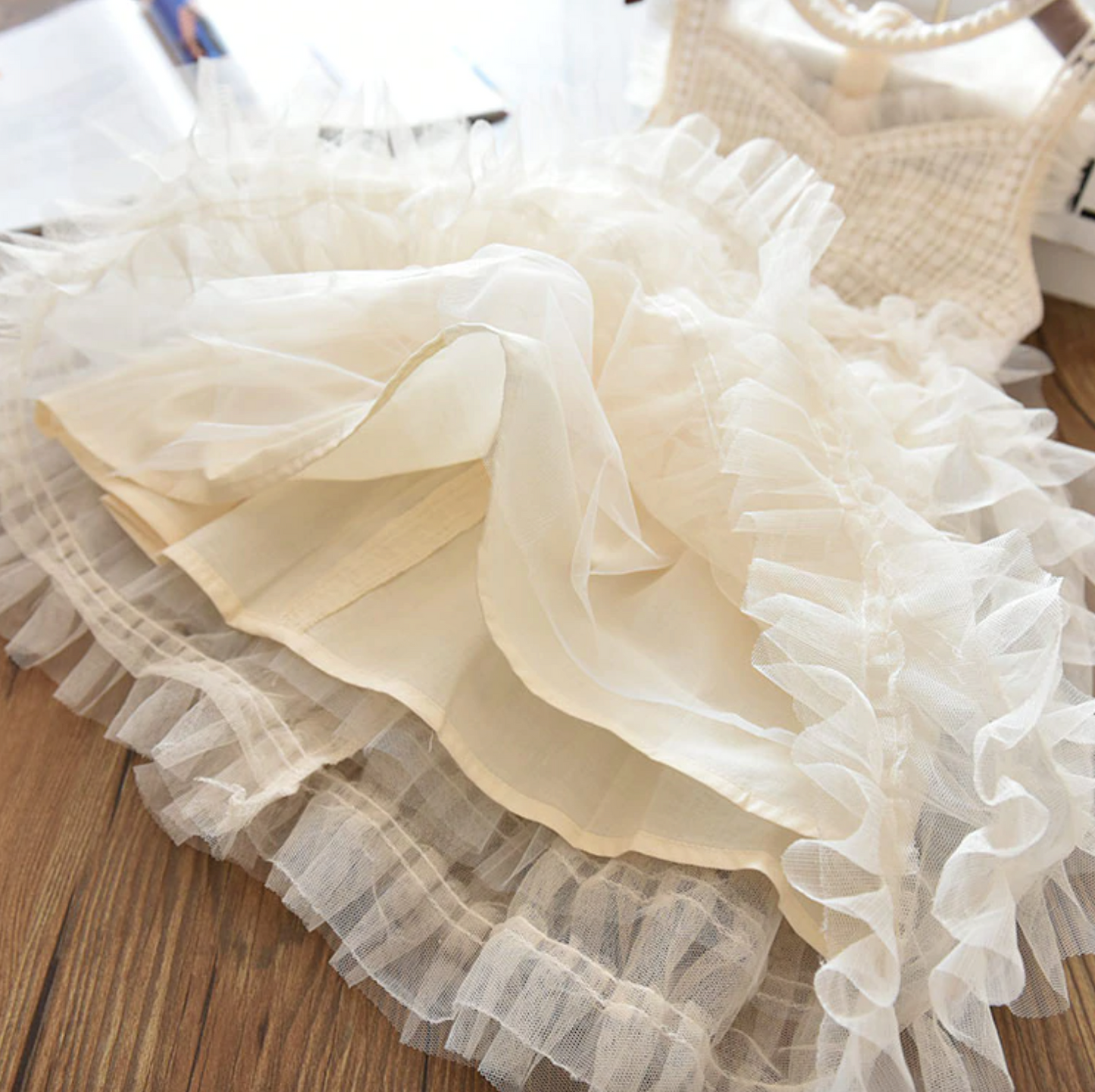 Sasha Layered Mesh Dress