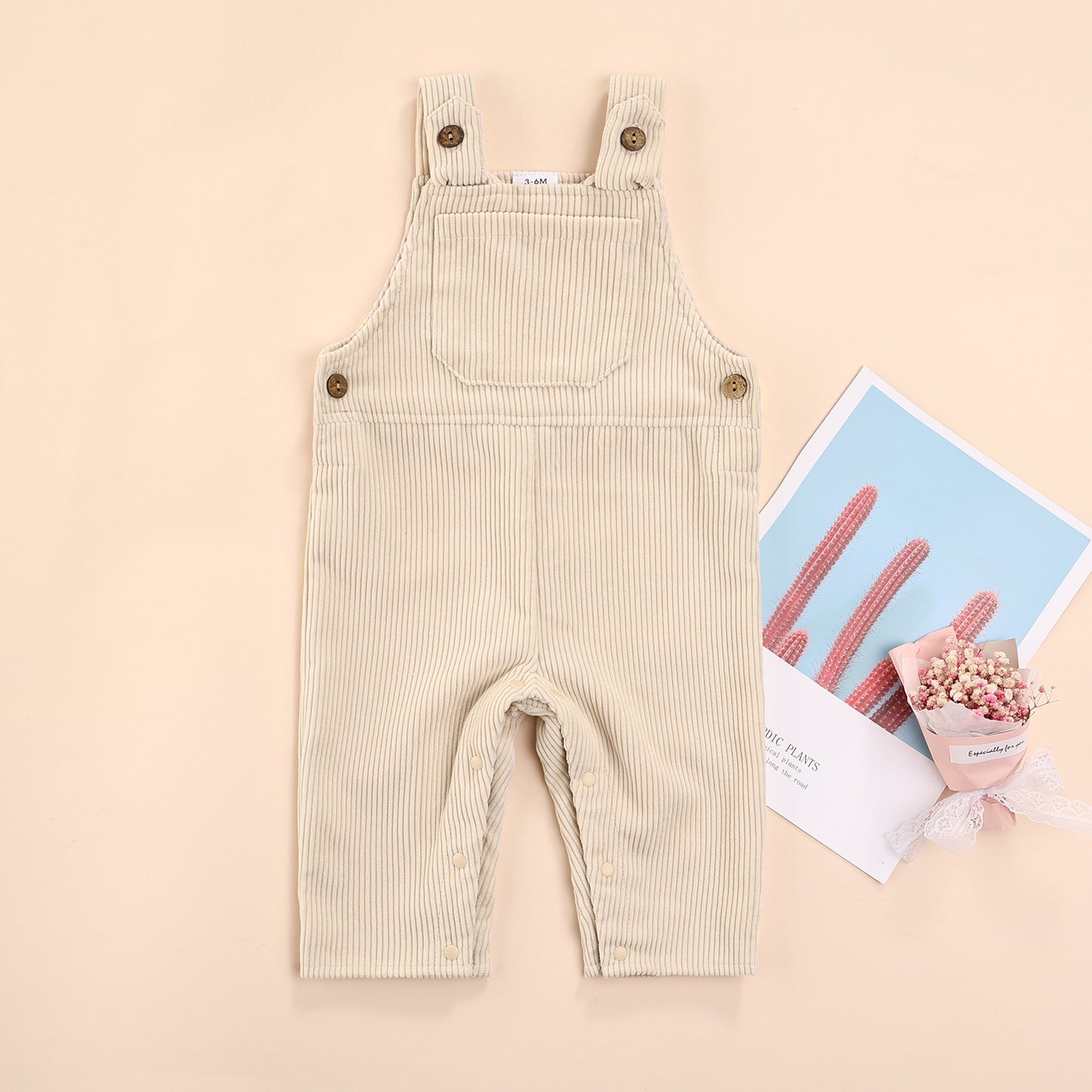 Ezra Corduroy Overalls