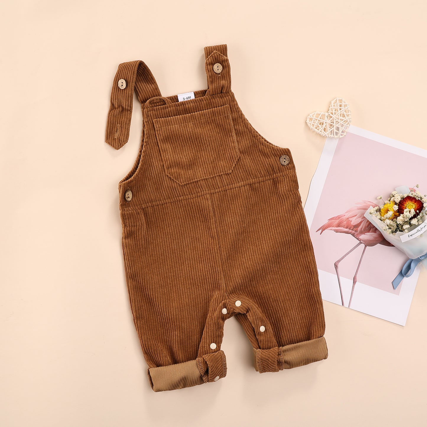 Ezra Corduroy Overalls