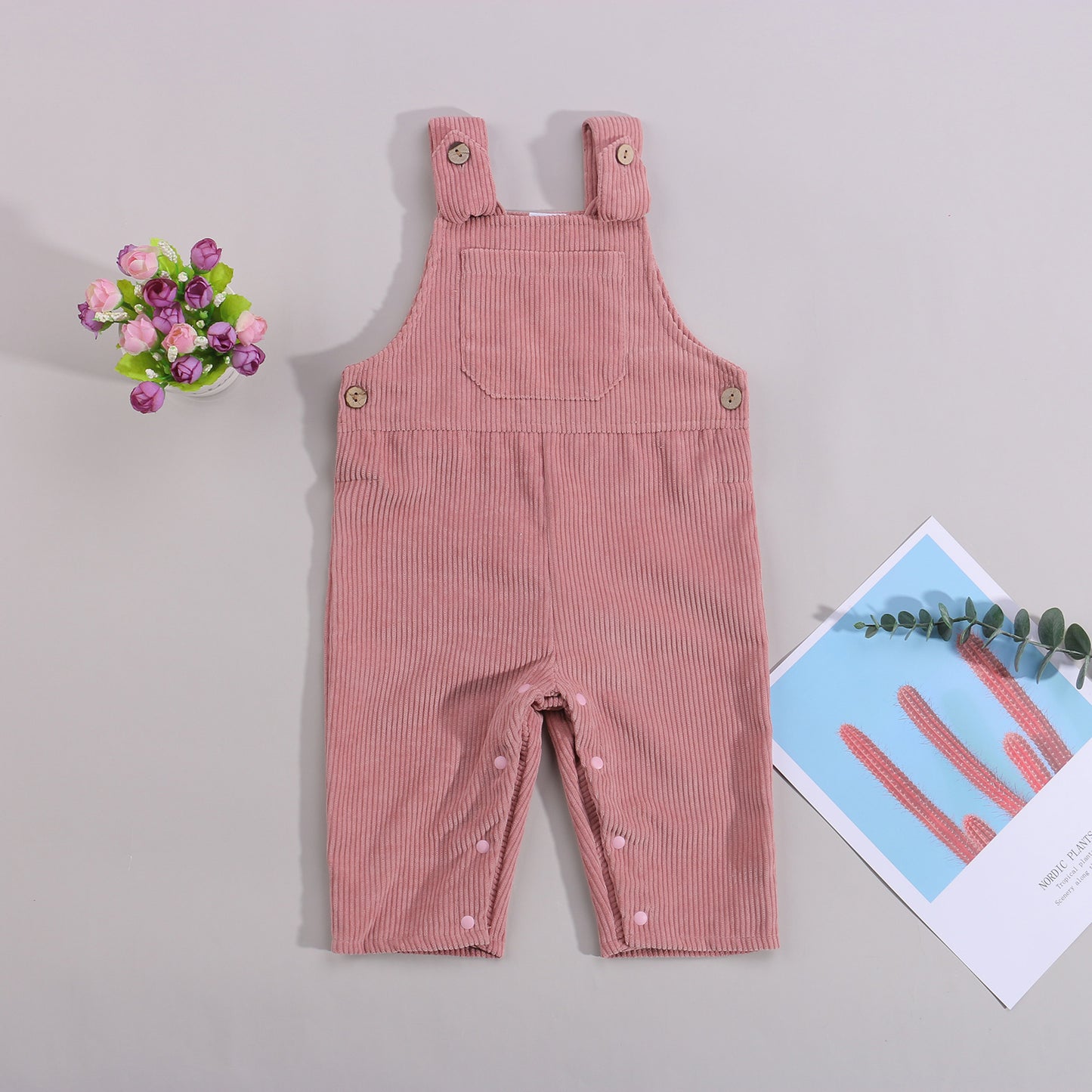 Ezra Corduroy Overalls