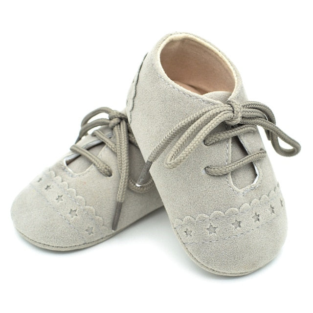 Soft Sole Suede Shoes - Abby Apples Boutique