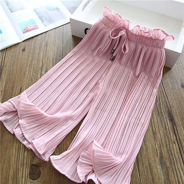 Chiffon Wide Leg Pants