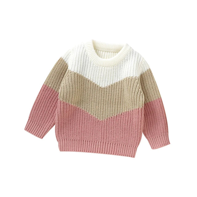 Robin Color Block Sweater