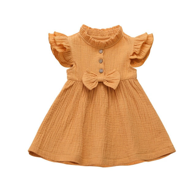 Candice Flutter Sleeve Dress - Abby Apples Boutique