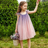 Aurora Star Flutter Sleeve Tulle Dress