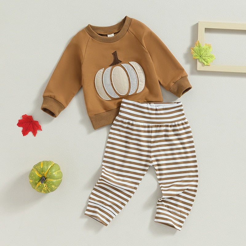 Jordan Pumpkin Sweatshirt Set