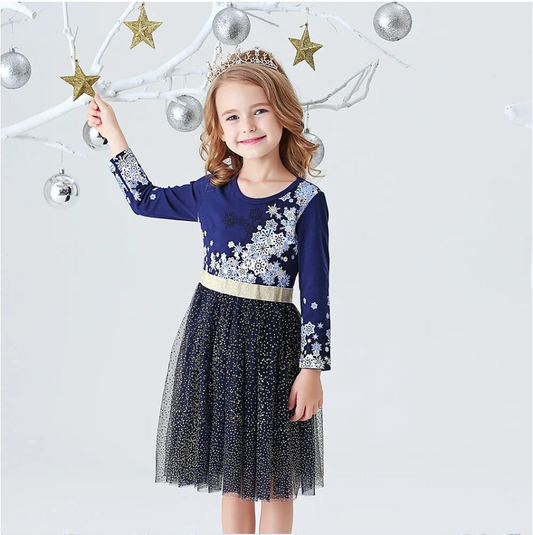 Snowflake Tulle Dress