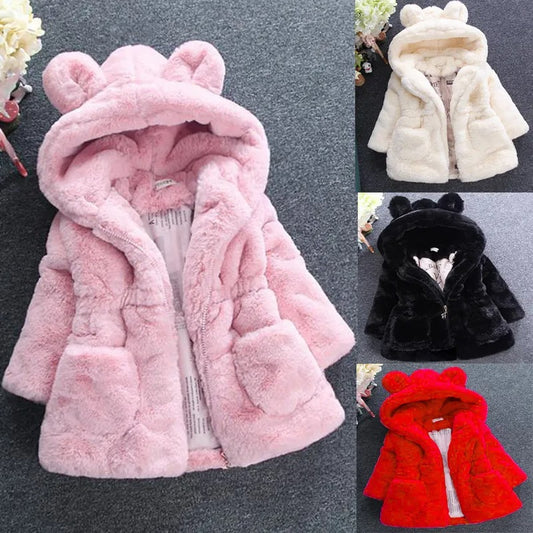 Bear Ears Hooded Coat