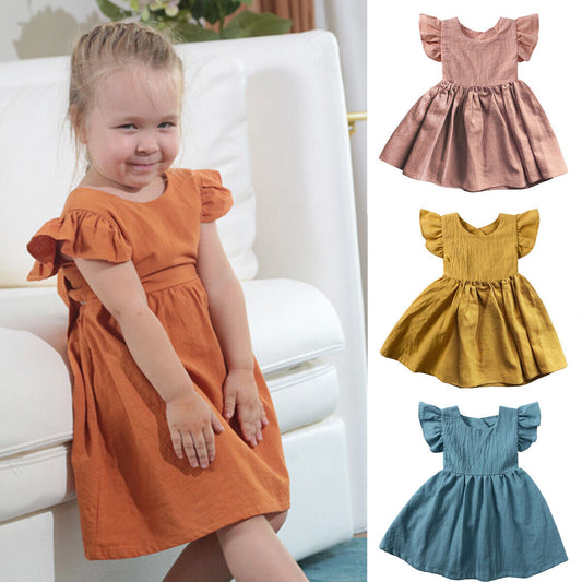 Sana Open Bow Back Dress