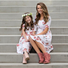 Mommy & Me Floral Midi Dress