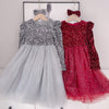 Marien Sequin Tulle Dress Set