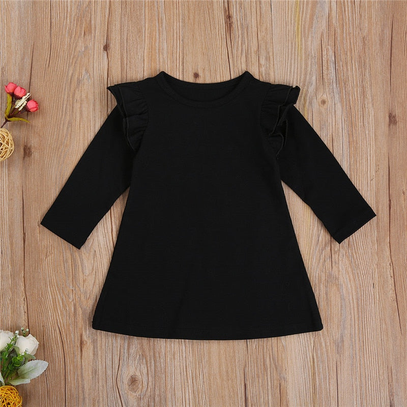 Zara ruffle sleeve sales dress