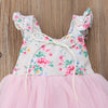 Floral Princess Tutu Dress - Abby Apples Boutique