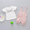 Bunny Overalls 2 Piece Set