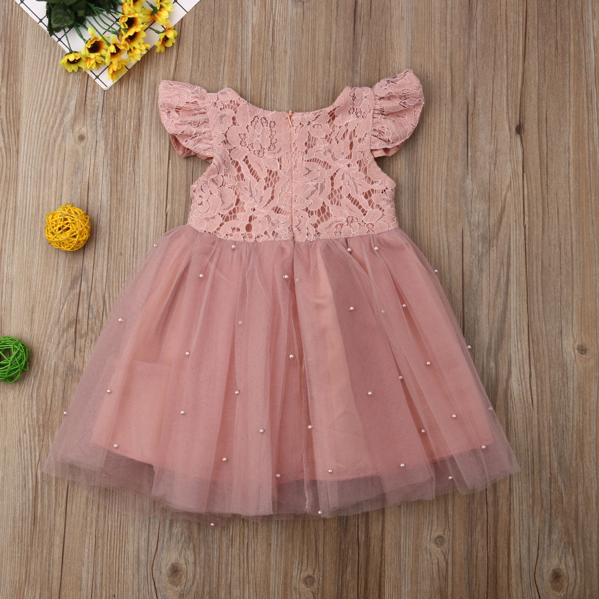 Sophia Pink Tulle Dress