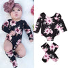 Lorie Flower Romper 2 Piece Set - Abby Apples Boutique