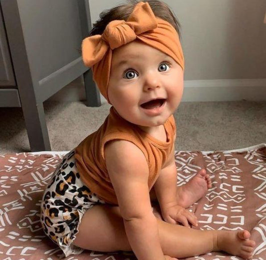 Orange Fierce Rompers Set