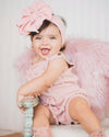 Meryl Sleeveless Knit Pom Pom Romper