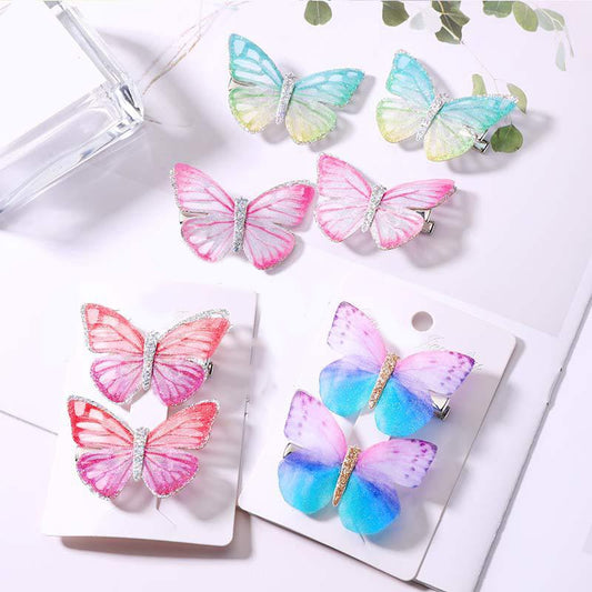 Butterfly Hair Clips