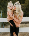 Mom & Me Open Shoulder Sweater