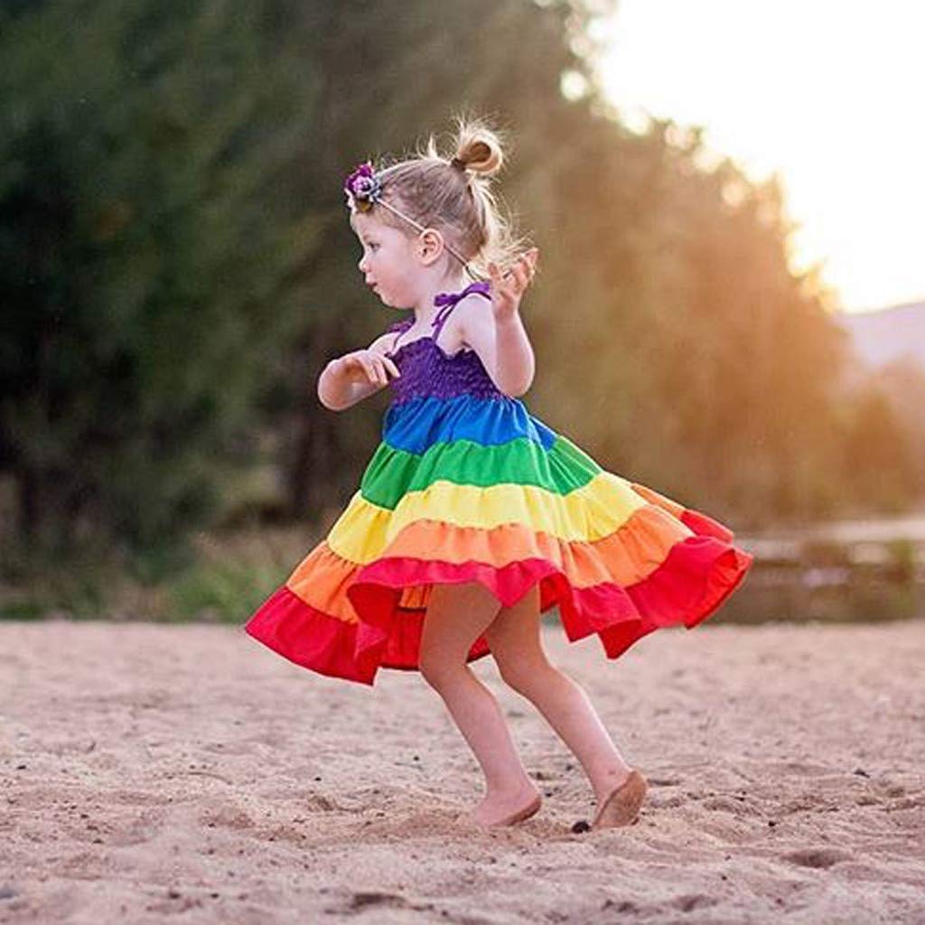 Crystal Rainbow Maxi Dress - Abby Apples Boutique