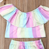 Mindy 2 Piece Rainbow Set
