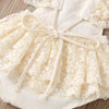 Alleria Flower Ruffled Onesie