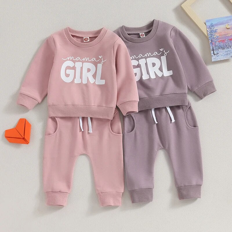 Mama's Girl Sweatshirt Set