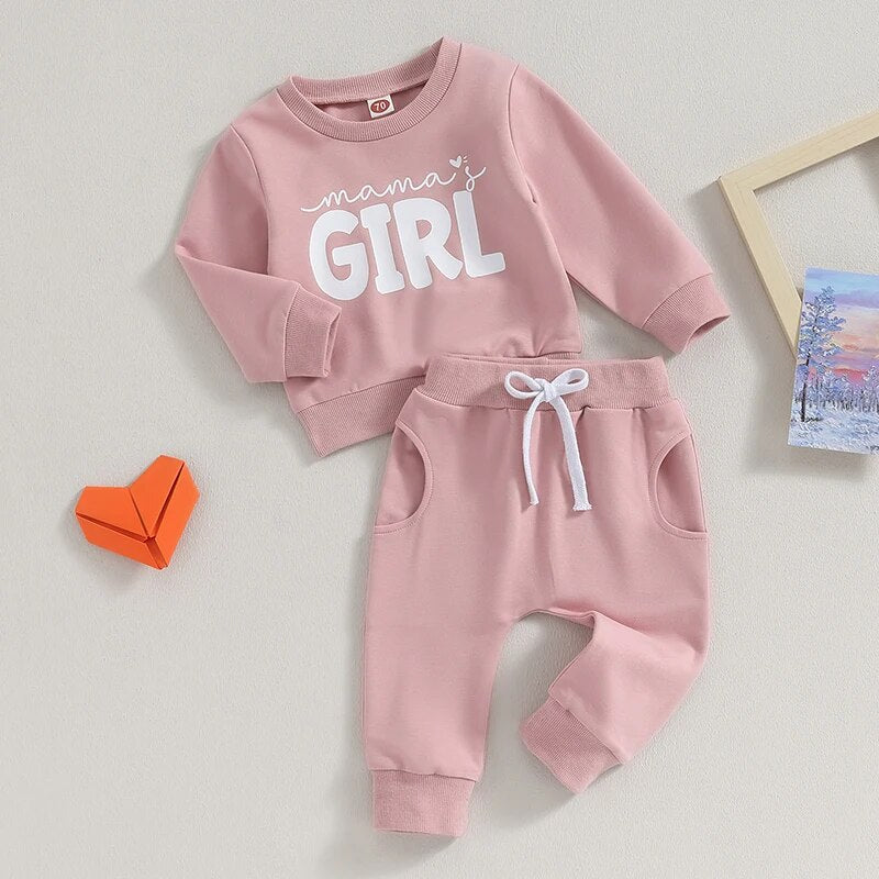 Mama's Girl Sweatshirt Set