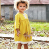 Madison Cotton Dress with Lace Detail - Abby Apples Boutique