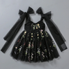 Madi Tie Strap Floral Tulle Dress