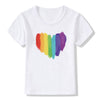 Mommy & Me Rainbow Heart Shirt