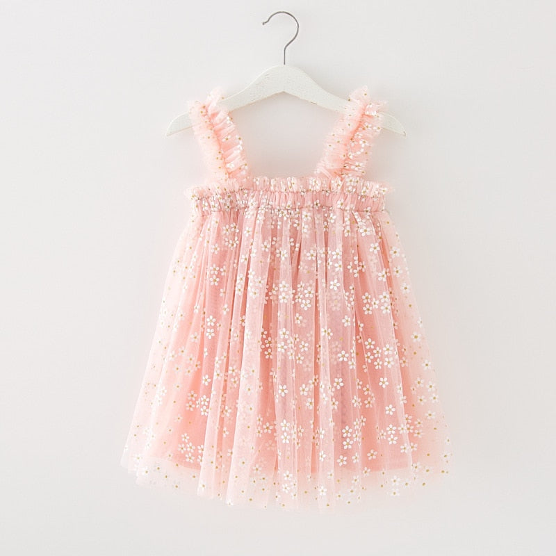 Sparkle Tulle Daisy Dress