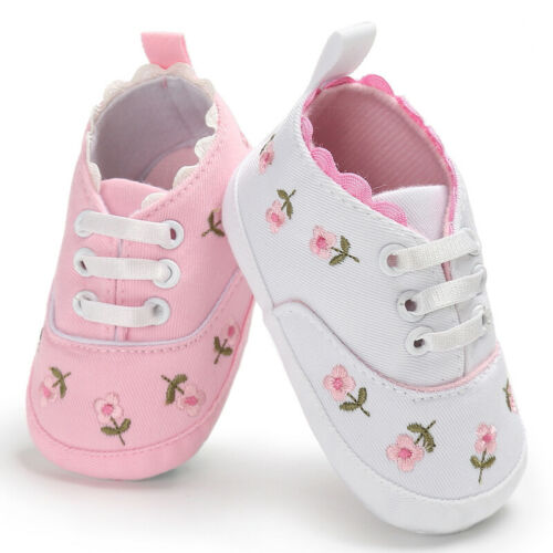 Floral Cotton Sneakers