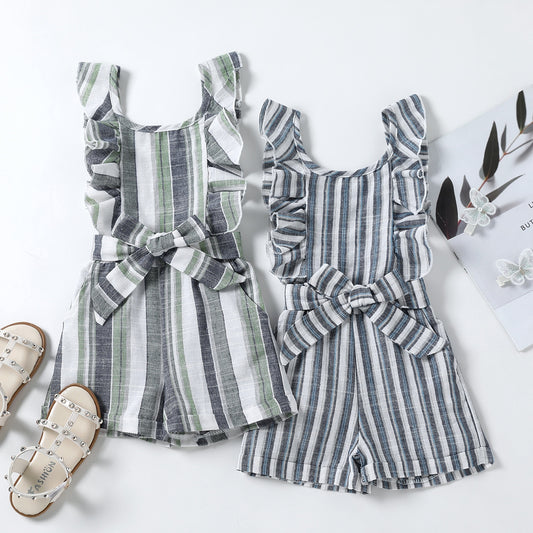 Eloise Striped Romper