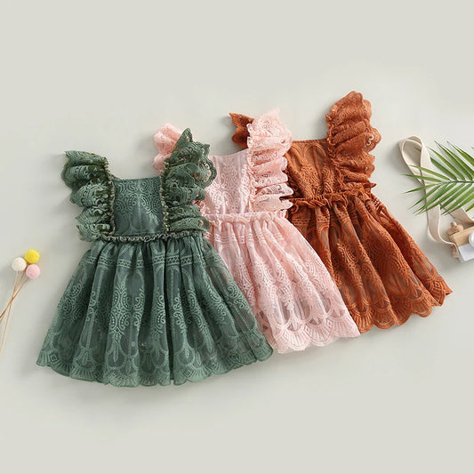 Eloise Lace Onesie Dress