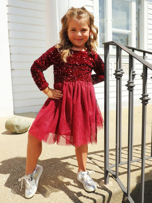 mini boden red sequin dress Mini Boden A-Line Dress pink velvet SEQUIN floral Girls 9 10 Years 9Y 10Y