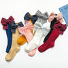 Knee High Bow Socks