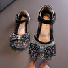 Sequin & Lace Bow Knot Shoes