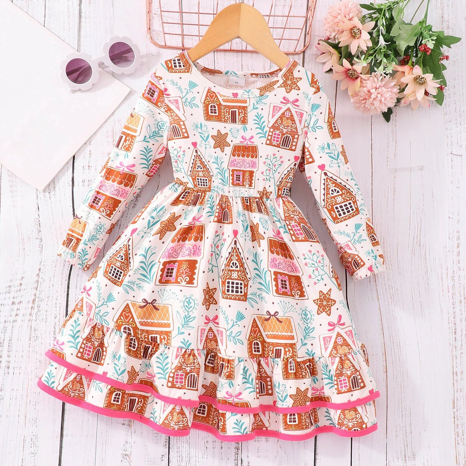 Maria Gingerbread House Dress Abby Apples Boutique Maria Gingerbread House Dress Abby Apples Boutique
