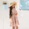 Dannie Puff Sleeve Floral Dress