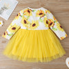 Lara Sunflower Tutu Dress