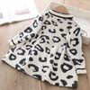 Carmella Leopard Print Sweater Dress